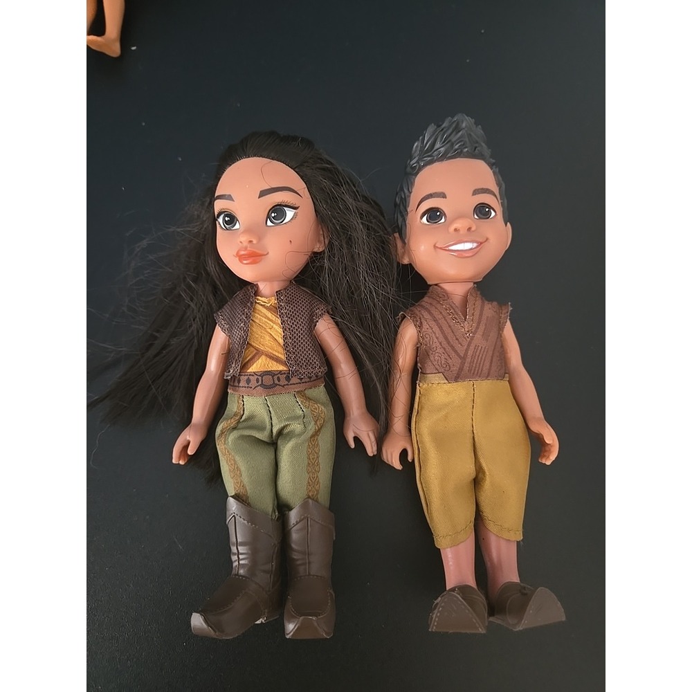 Disney Raya and the Last Dragon 6 Inch Dolls Petite Raya and‎ Boun
